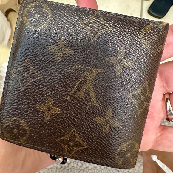 Louis Vuitton Monogram Canvas Leather coins Wallet in fair to good condition - Picture 4 of 14
